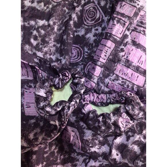 ACTIVE SWISS DESIGN Vintage Retro Full Zip Windbreaker Jacket Purple Large - Picture 4 of 10